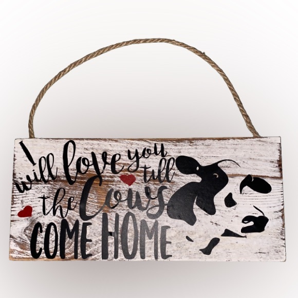 "Rustic Farmhouse Love Sign” - Picture 2 of 2